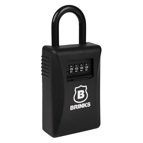 solid metal lock box walmart|Brinks Aluminum 79mm Resettable Combination Lock Box with.